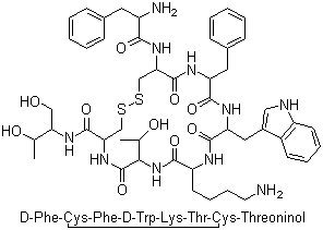 ペプチッドAPI Octreotideアセテートの注文の製造業CAS第83150-76-9